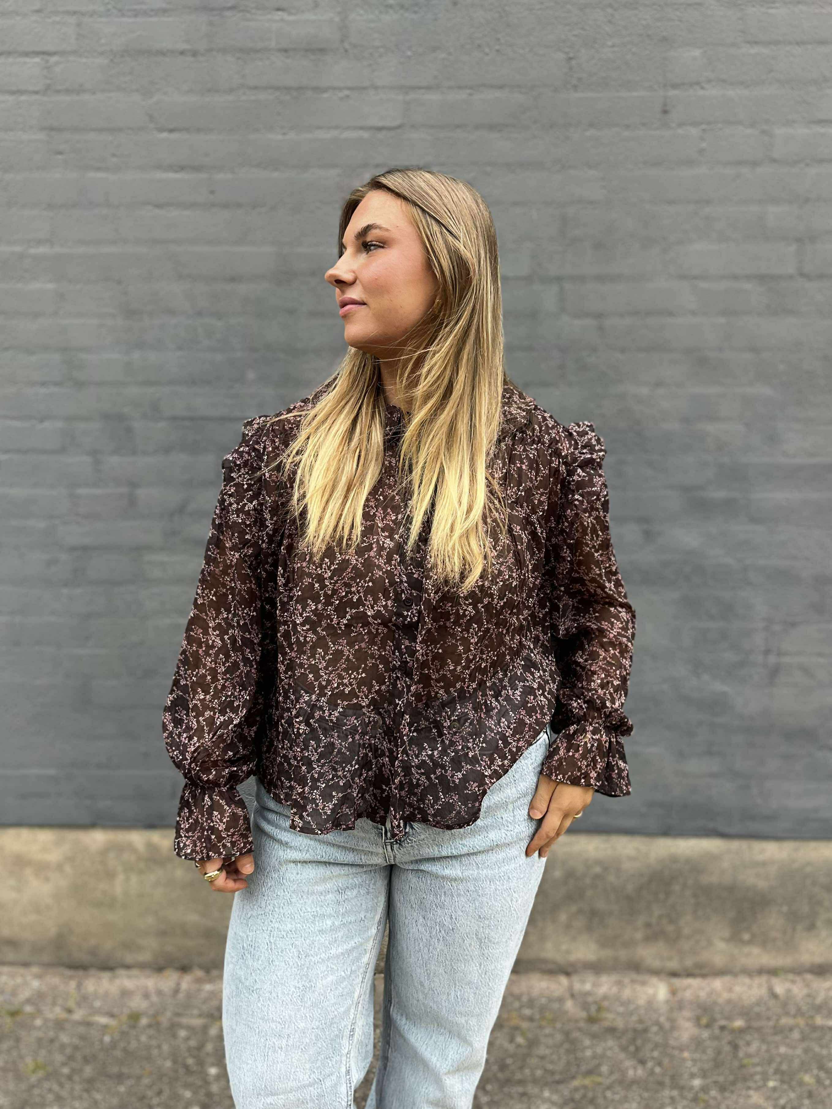 VMPETRA Shirt - Chocolate Torte